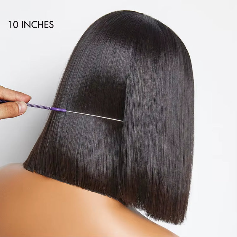 13X4 13X6 HD Lace Front Wigs Vendors Human Hair,Glueless Bob Wigs Human Hair, Cuticle Aligned Raw Hair Wigs for Black Women